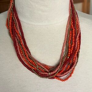 Handmade Multicolor Beaded Necklace